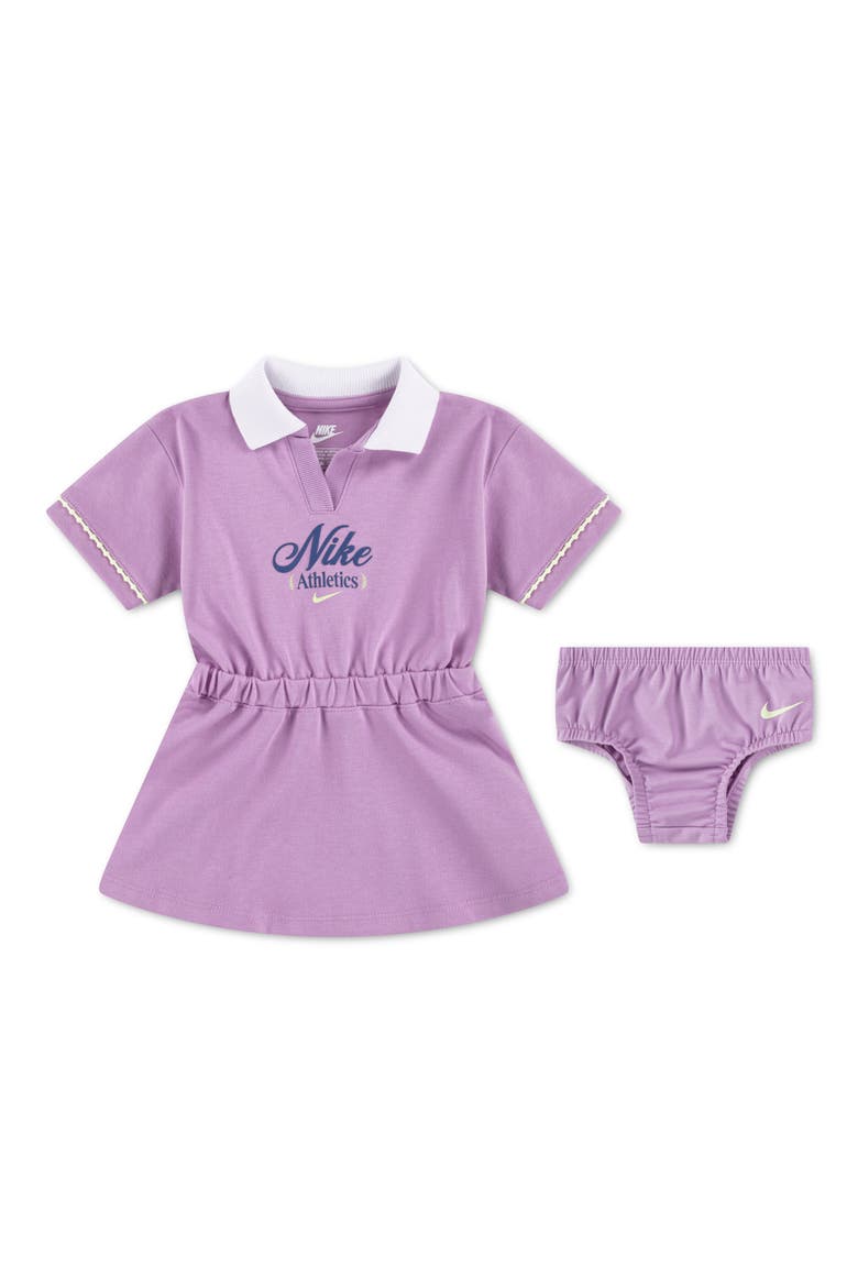 Tennis Dress & Bloomers Set, Main, color, LIGHT MAUVE