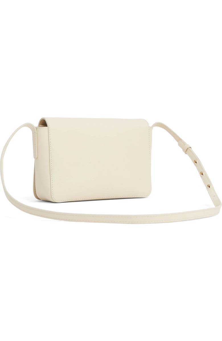 Mansur Gavriel Clio Leather Shoulder Bag, Alternate, color, Jasmine