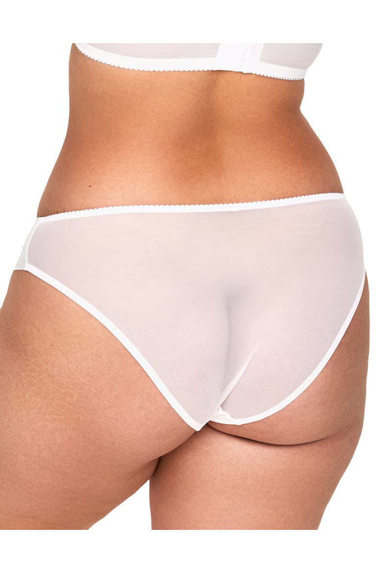Clera Bikini Panties, Alternate, color, White