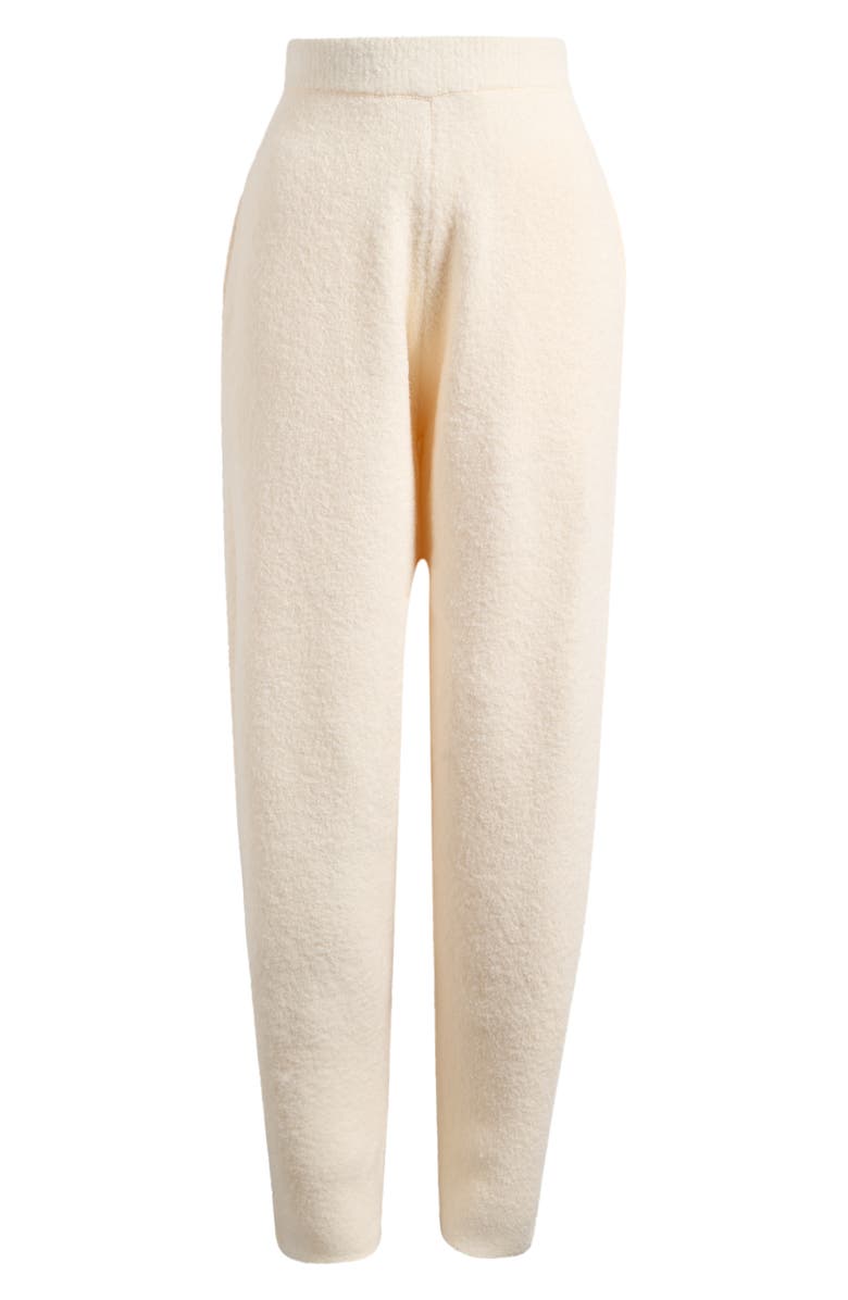 HOUSE OF CB Geena Bouclè Knit Pants, Alternate, color, Ivory