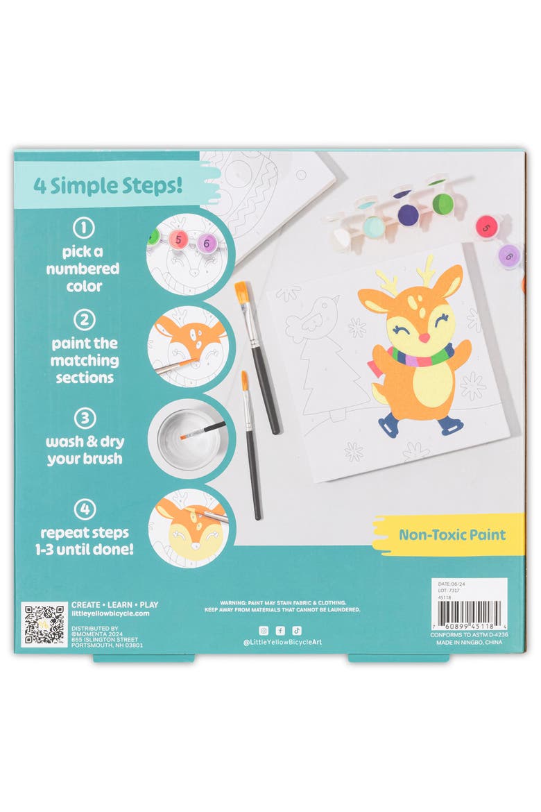 Reindeer Paintbynumber Kit Complete Art Set, Alternate, color, Multicolored