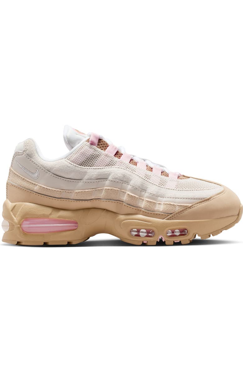 Nike Air Max 95 Big Bubble Sneaker, Alternate, color, British Khaki/ Phantom/ Sand