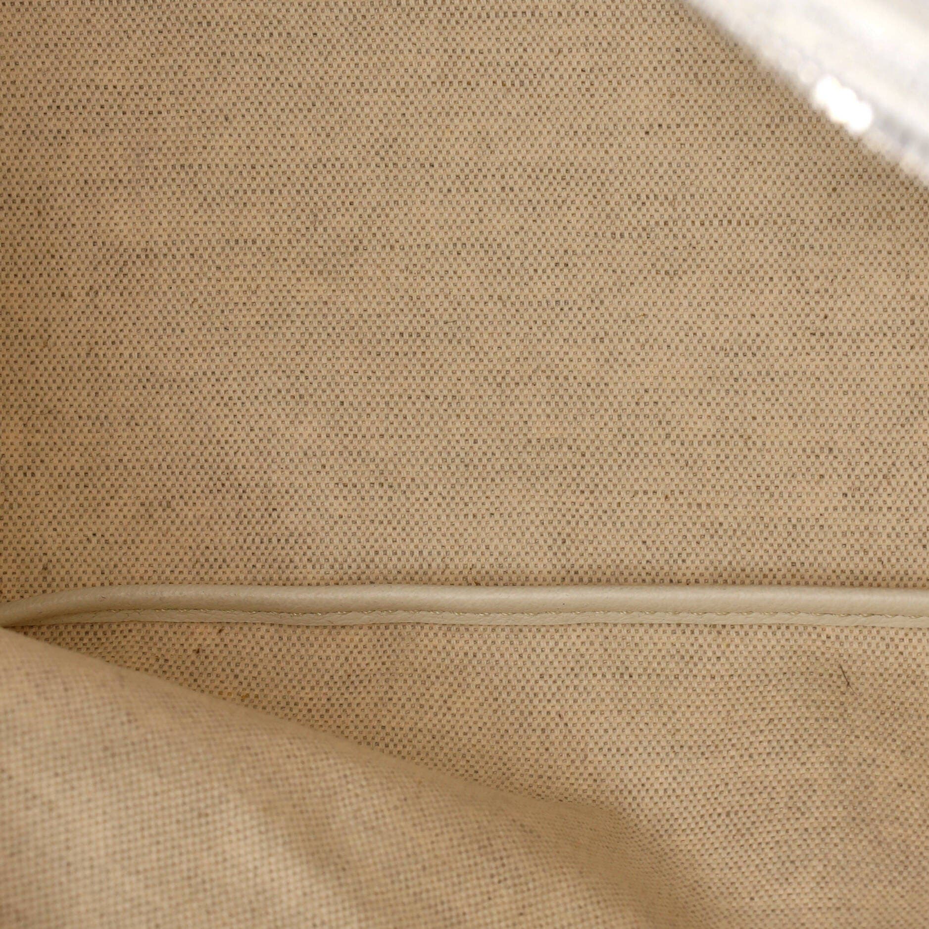 Boheme Hobo Coated Canvas, Alternate, color, White