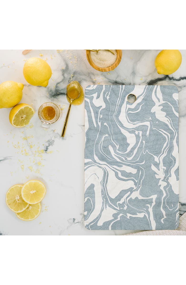 Deny Designs Abstract Wood Cutting Board, Alternate, color,