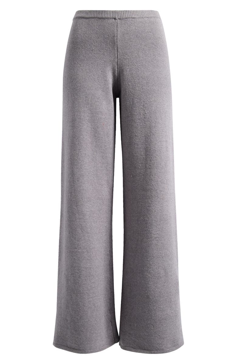 SKIMS Relaxed Knit Pants, Alternate, color, Dark Heather Grey