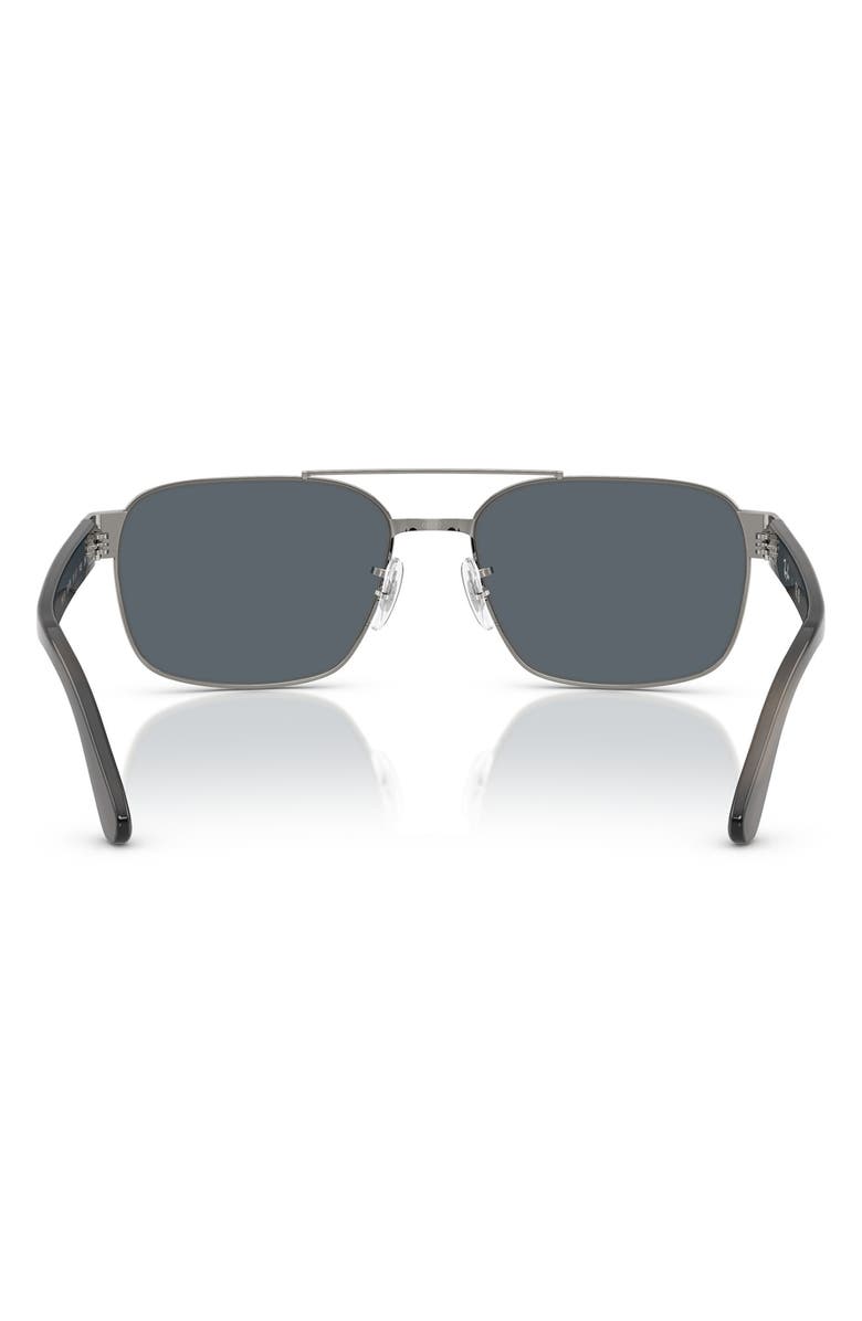 Ray-Ban 58mm Square Sunglasses, Alternate, color, Blue