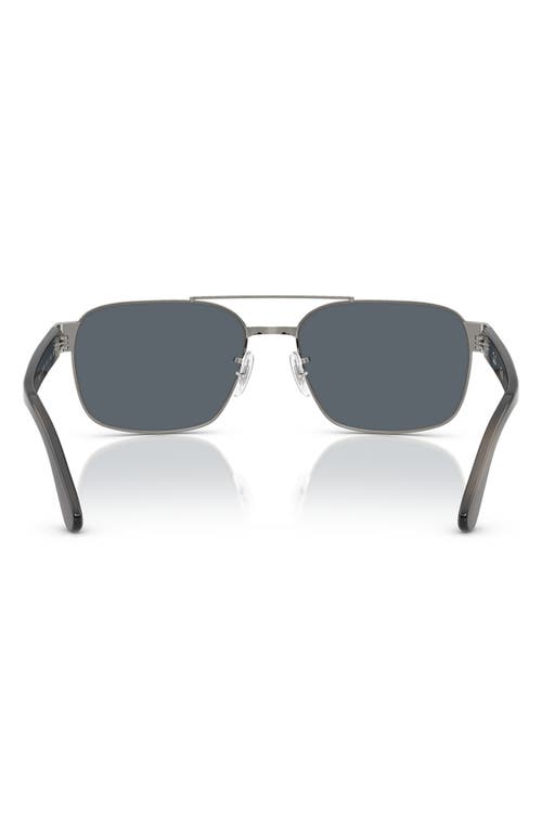 Ray Ban Ray-ban 58mm Square Sunglasses In Blue