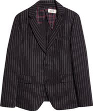 KÚR Wool & Cotton Pinstripe Jacket