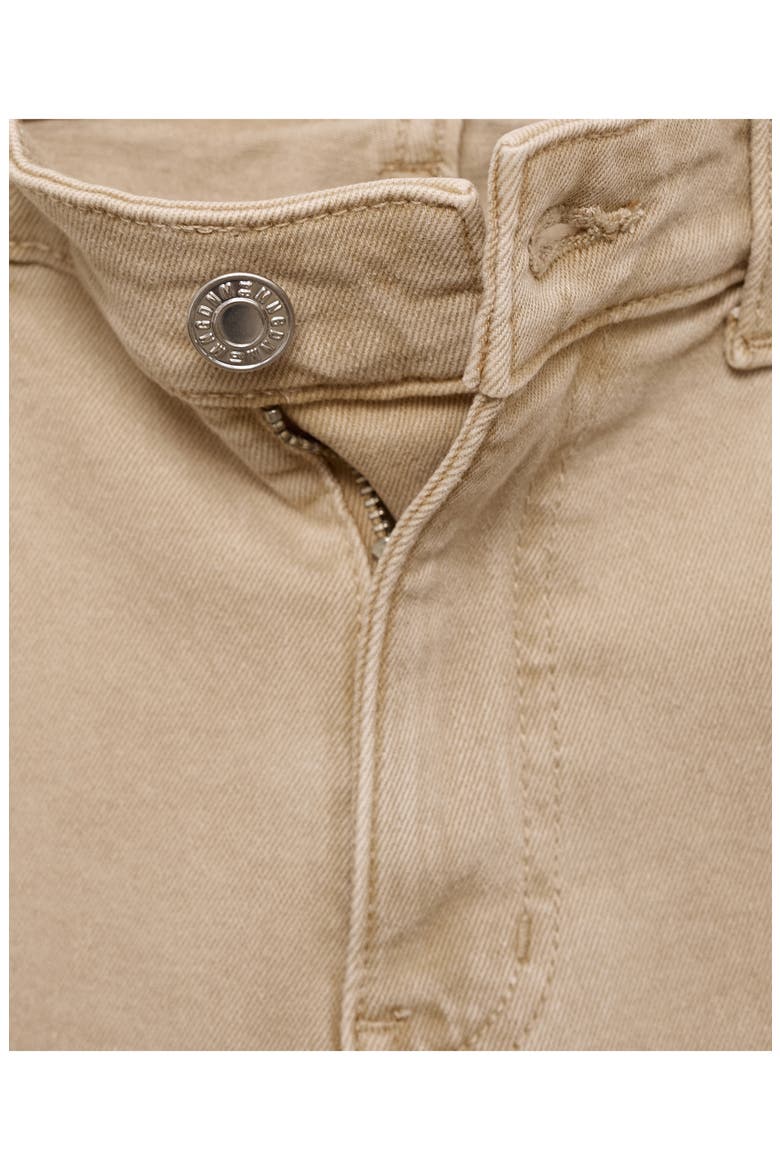 Crop Flare Jeans, Alternate, color, SAND