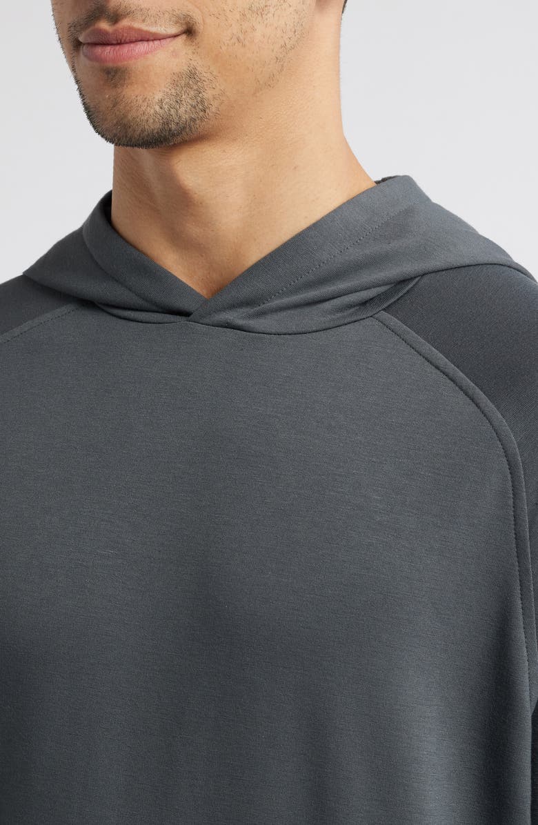 Free Fly Fleece Hoodie, Alternate, color, Black Sand