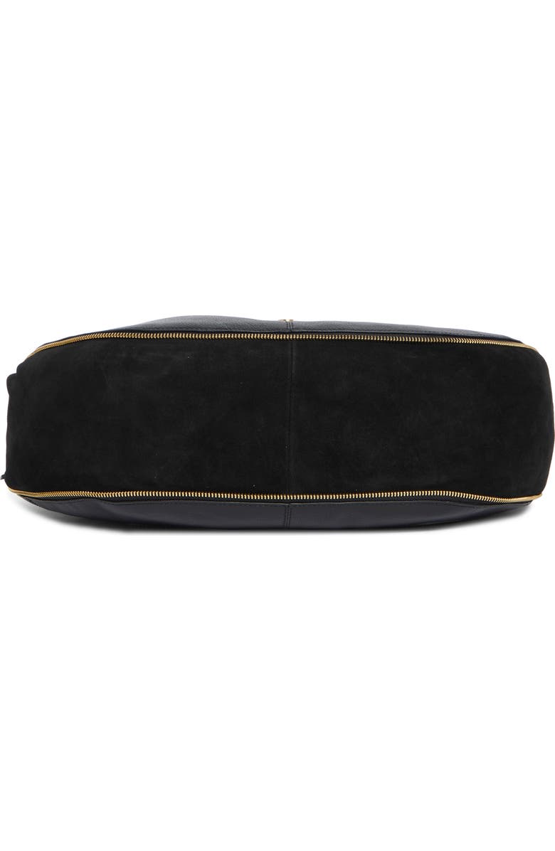 Vince Camuto Lorry Hobo Shoulder Bag, Alternate, color, Black