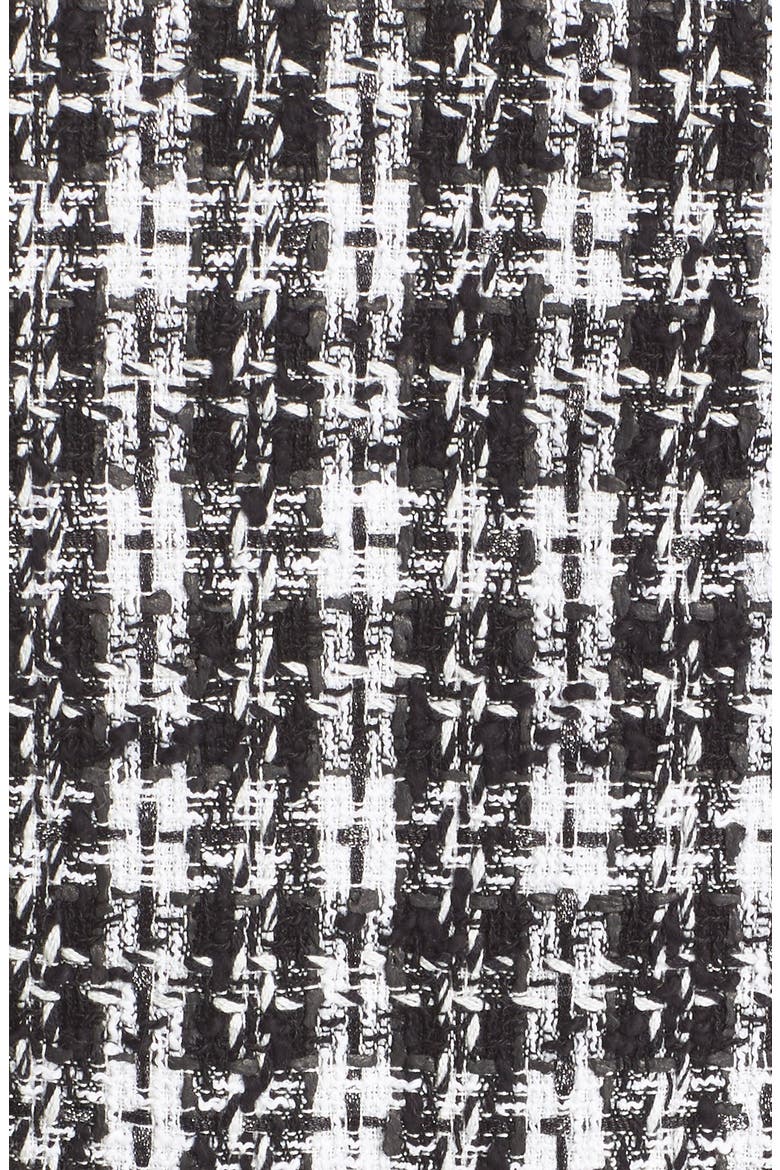 'Nocturnal' Tweed, Alternate, color, BLACK/ WHITE