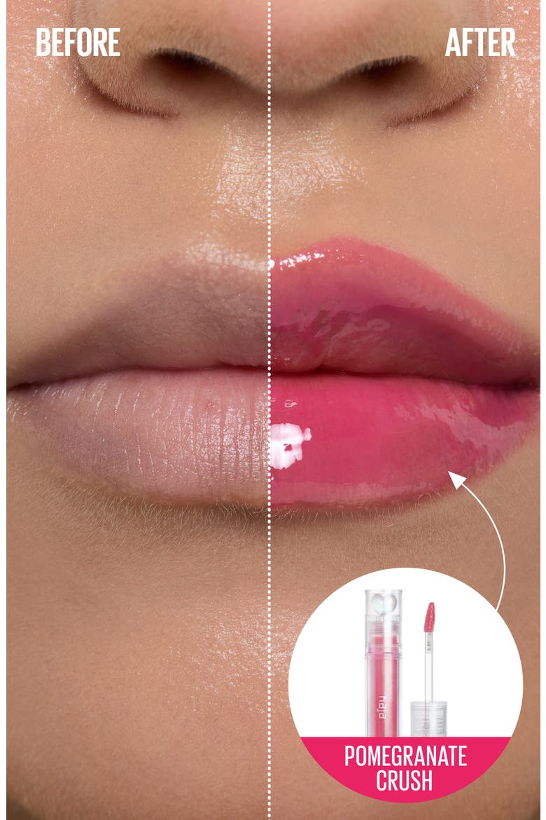 Juicy Glass Instant Hydrating & Plumping Lip Gloss, Alternate, color, POMEGRANATE CRUSH
