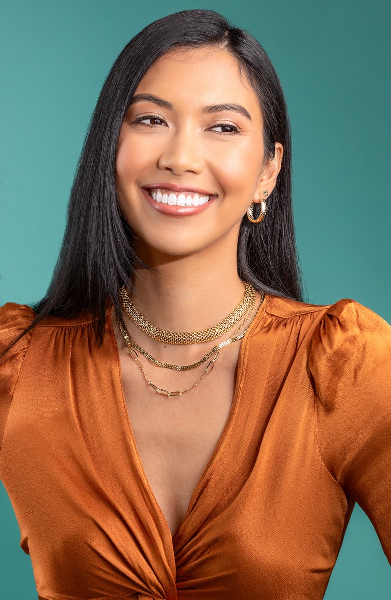 Bony Levy 14K Gold Link Necklace, Alternate, color, 