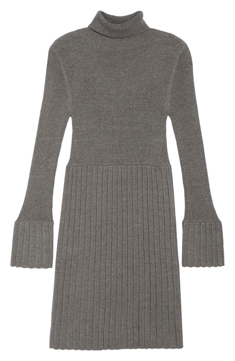 Adrianna Papell Turtleneck Dress, Alternate, color, 