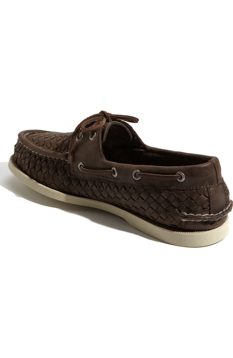 ZZDNU SPERRY TOP-SIDER<sup>®</sup> Sperry Top-Sider<sup>®</sup> 'Authentic Original' Woven Boat Shoe, Alternate, color,