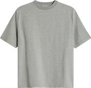 EDWIN Heathered Grey Cotton T-Shirt