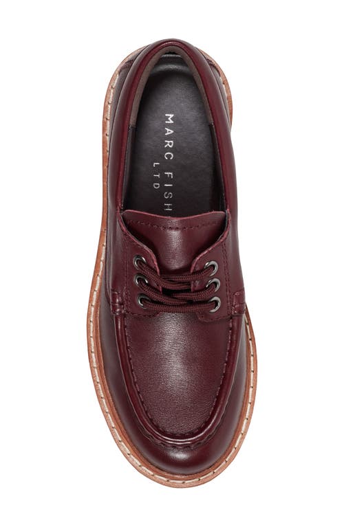 Marc Fisher Ltd Nerida Platorm Derby In Red