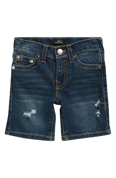 Kids' Distressed Denim Shorts (Little Kid)