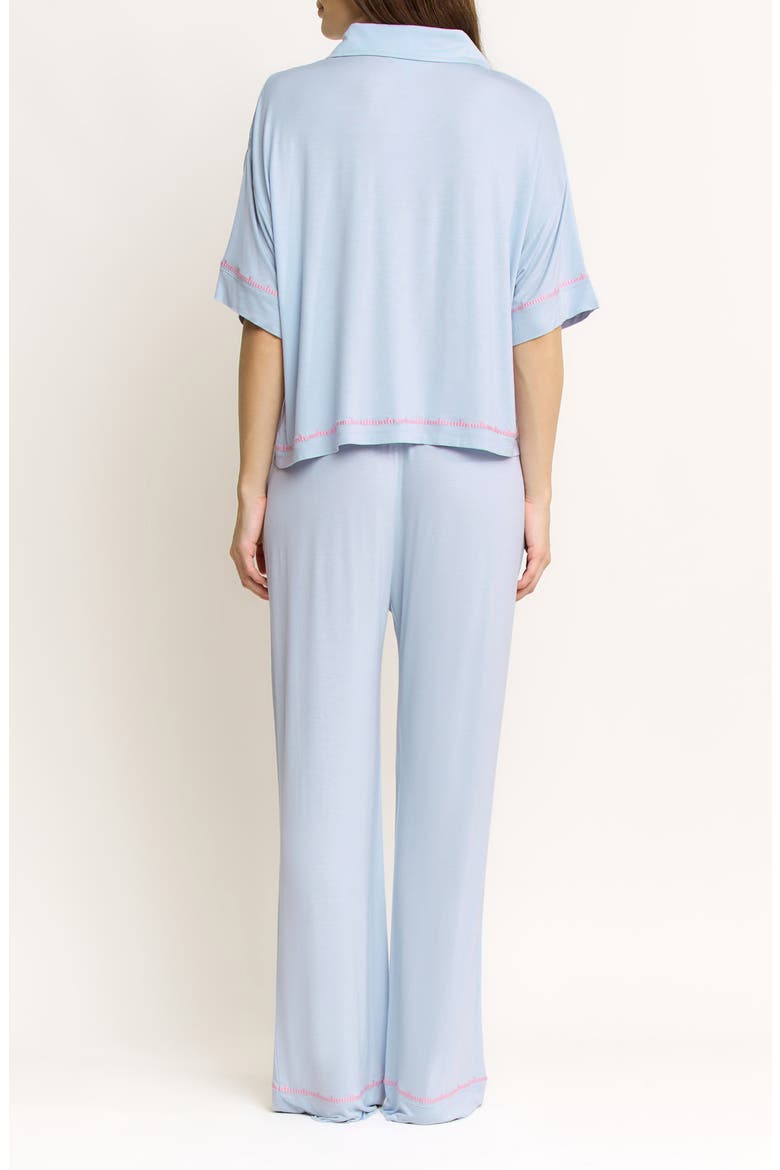 Sweet Solstice Pajamas, Alternate, color, MOONBEAM