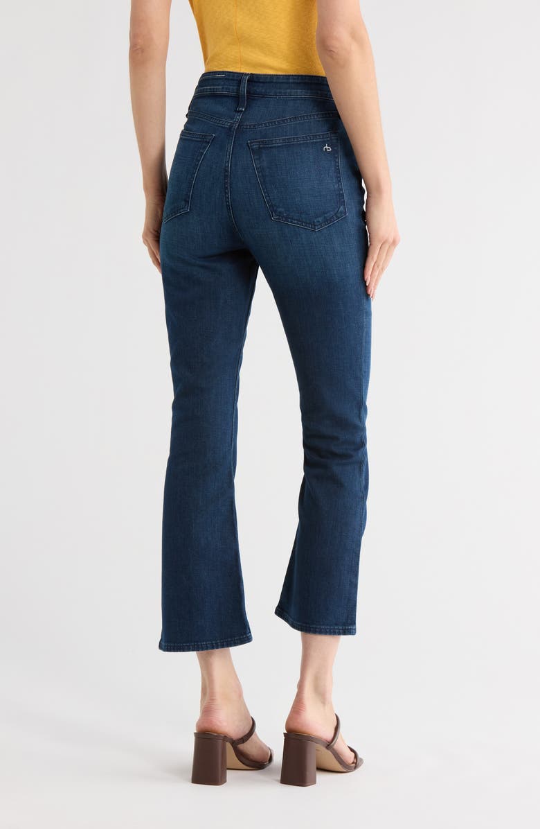rag & bone Casey High Waist Flare Leg Jeans, Alternate, color, Chateau