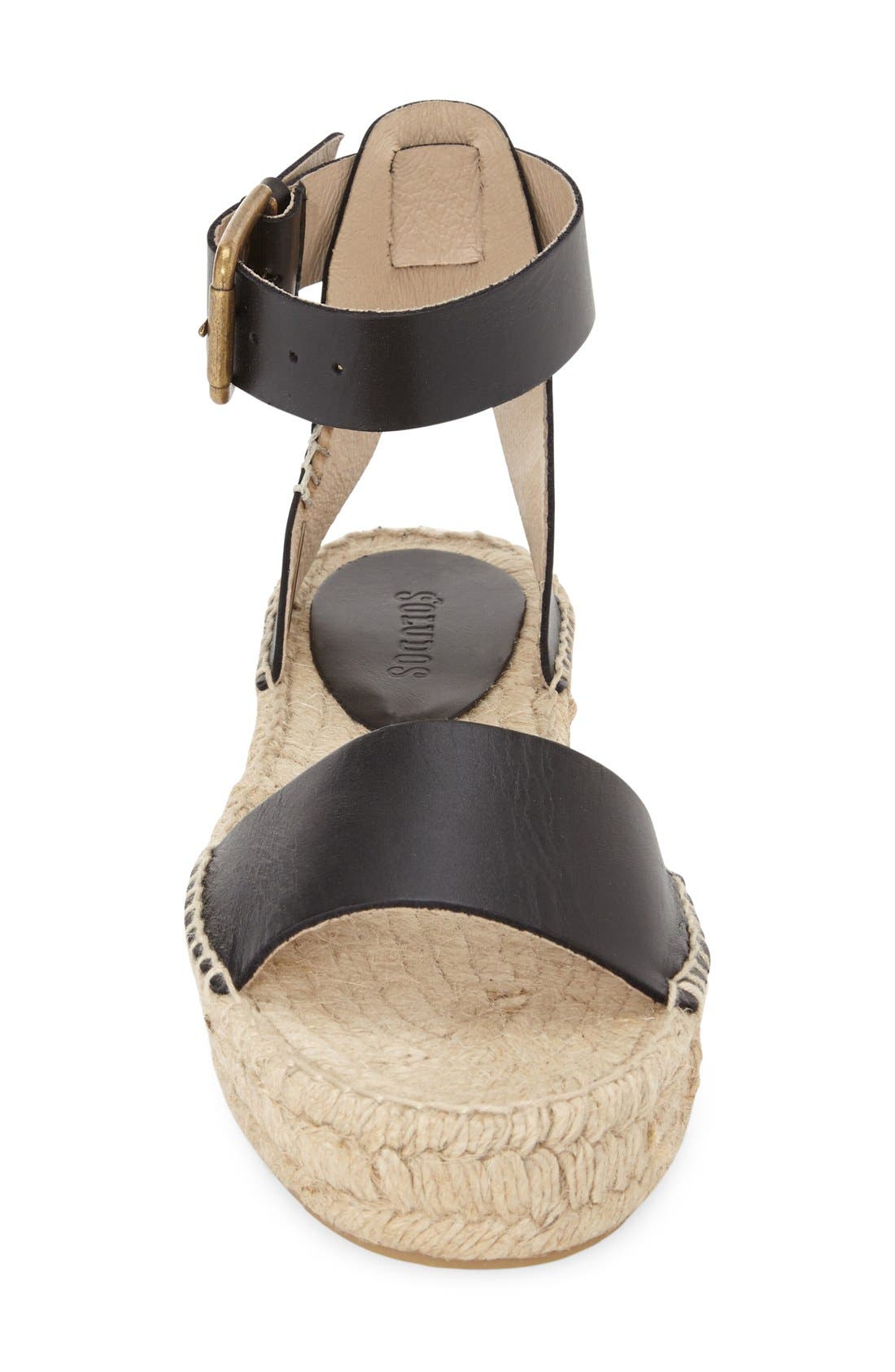 Soludos Espadrille Platform Sandal, Alternate, color, 