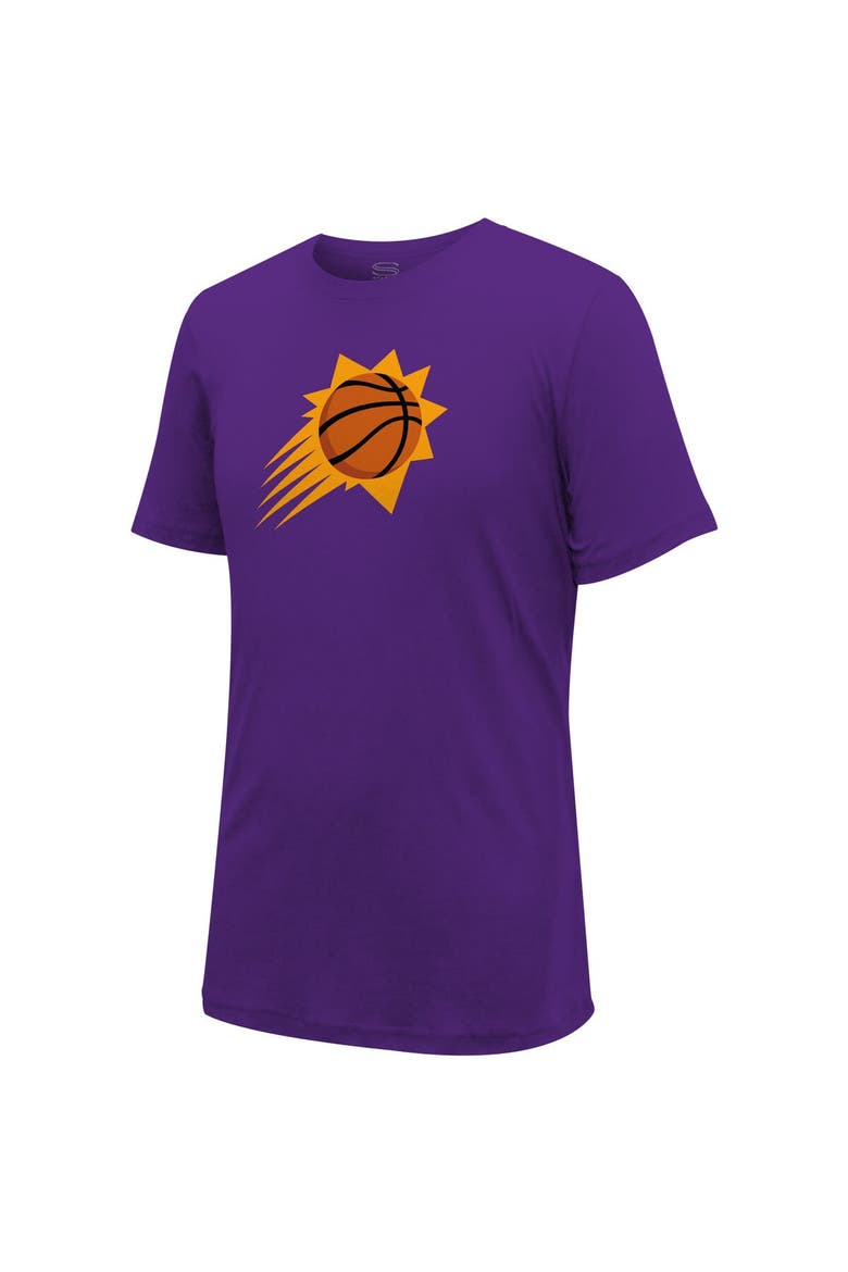 Unisex Stadium Essentials Purple Phoenix Suns Primary Logo T-Shirt, Alternate, color, Purple