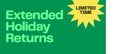 Extended holiday returns.