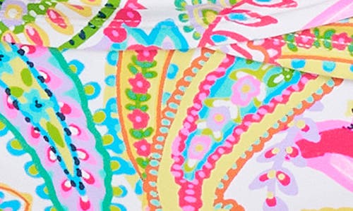 Bleu Rod Beattie Rod Beattie All Set For Summer Sarong Hipster Bikini Bottoms In Pink Multi