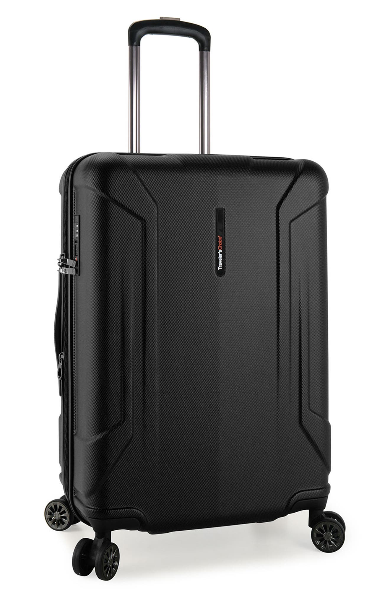 TRAVELERS CHOICE Maxson 26" Durable Hardshell Suitcase, Main, color, 
