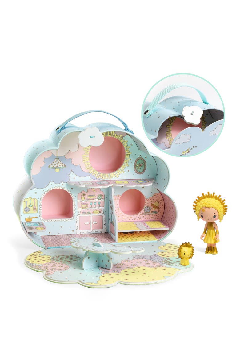 Tinyly Sunny & Mia House Playset, Alternate, color, MULTI