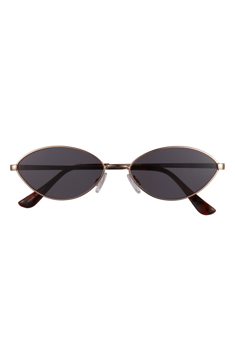 BP. Metal Oval Sunglasses, Main, color, Gold