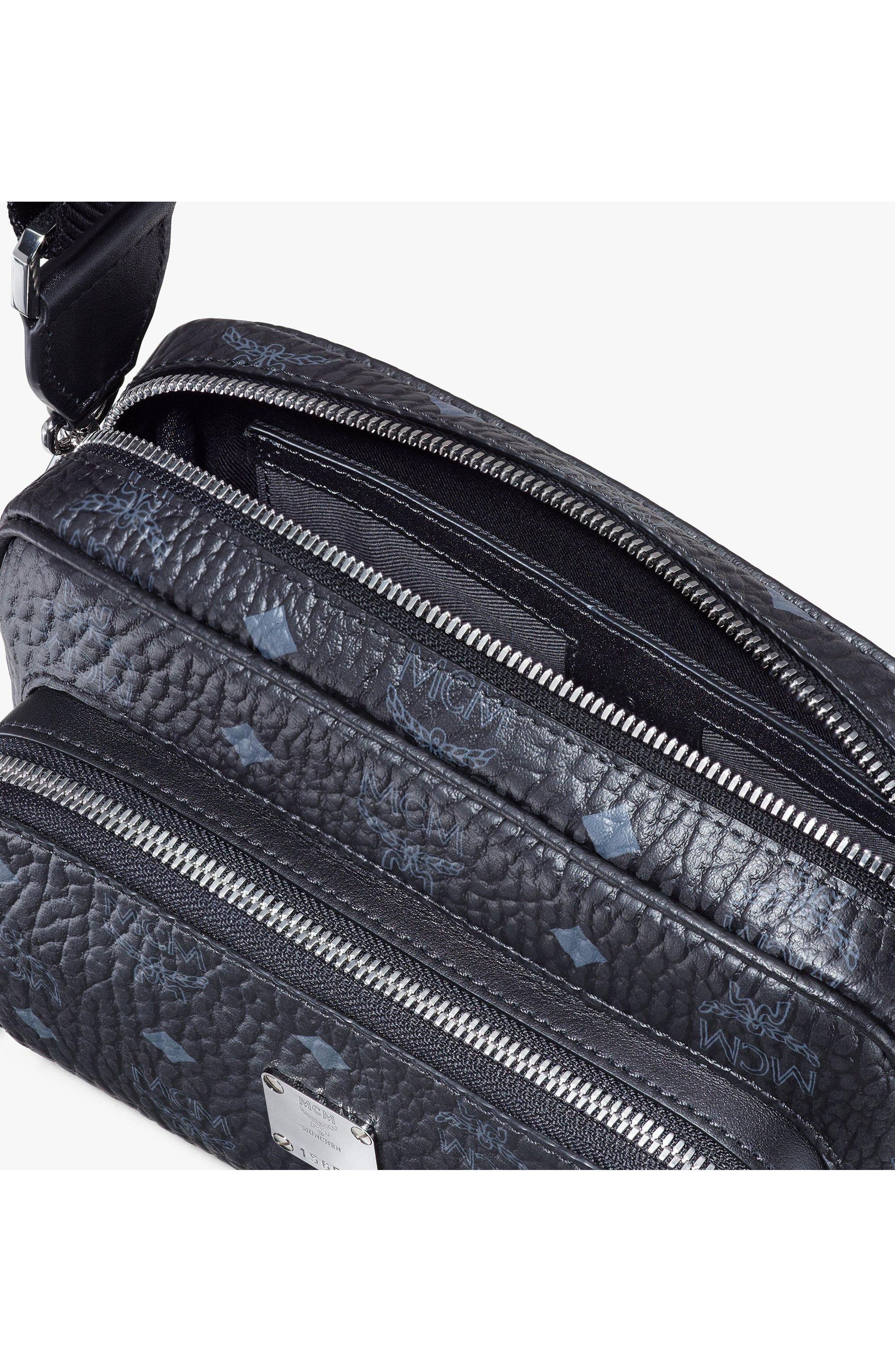 MCM Aren Crossbody in Visetos, Alternate, color, 