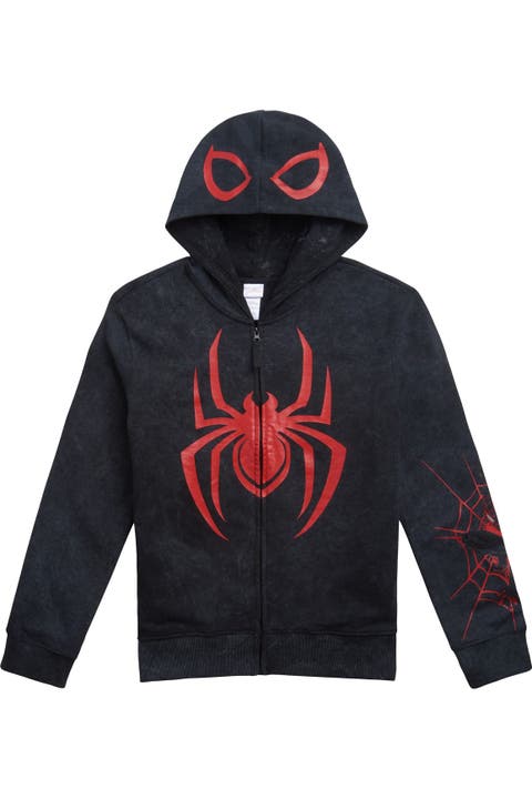 Spider-Man Fleece Zip-Up Hoodie