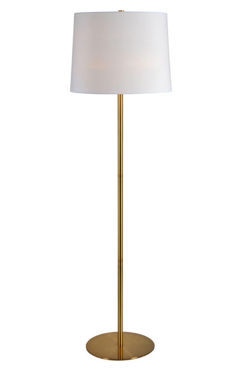 Renwil Radison 60-Inch Floor Lamp, Main, color, Gold/ White
