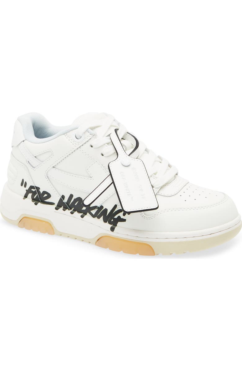 Off-White Out Of Office Leather Sneaker, Main, color,