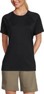 Lands' End School Uniform Short Sleeve Active Tee