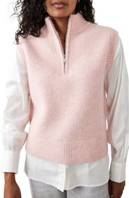 MINT VELVET Cotton Blend Layered Tank Top sweater