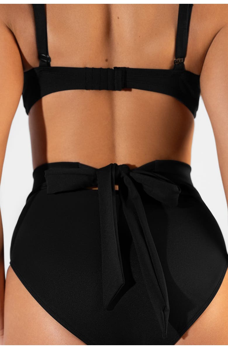 TA3 Adjustable Smoothing Bikini Bottoms, Alternate, color, Black