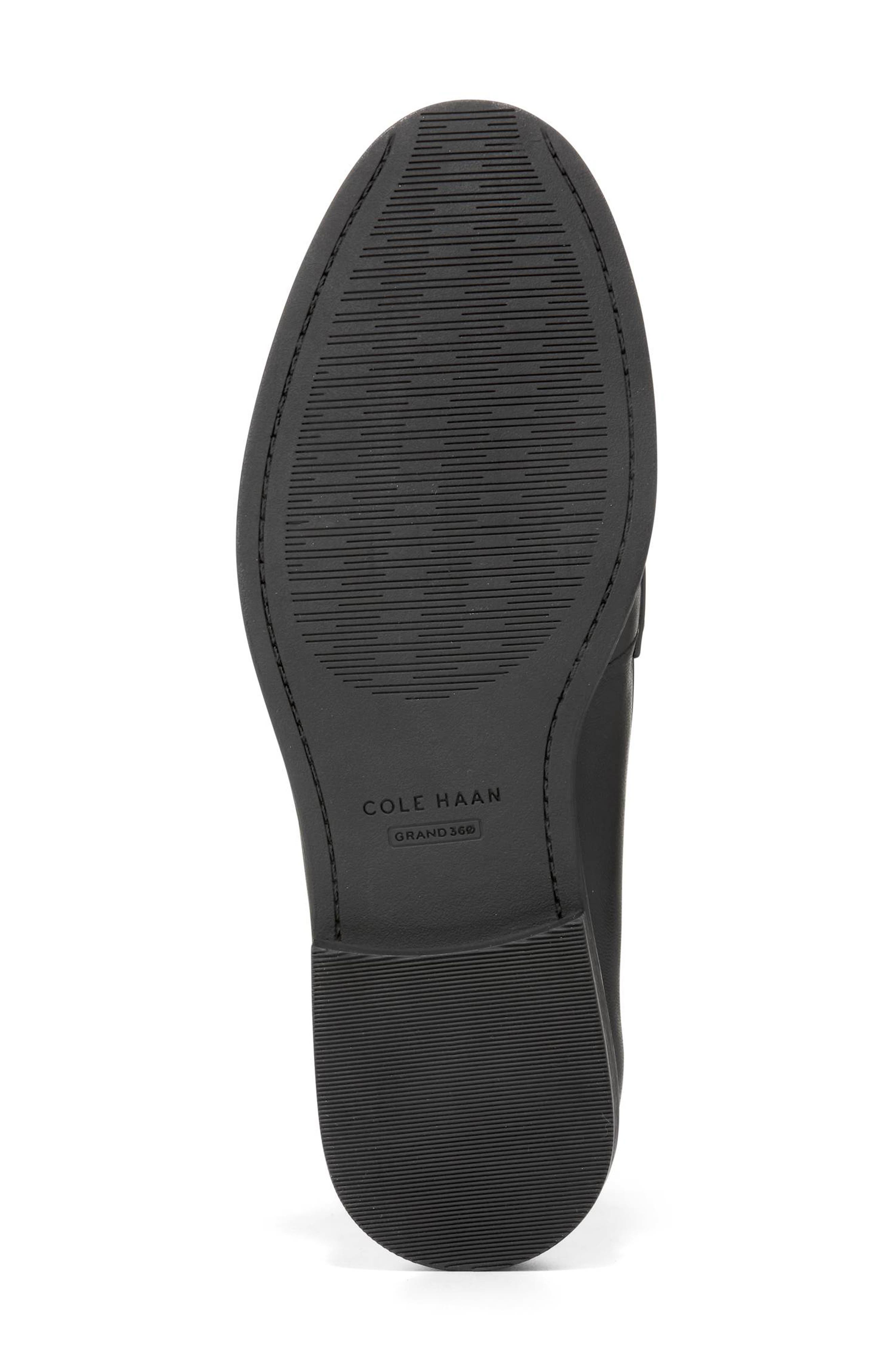 Cole Haan Stassi Penny Loafer, Alternate, color, Black Leather