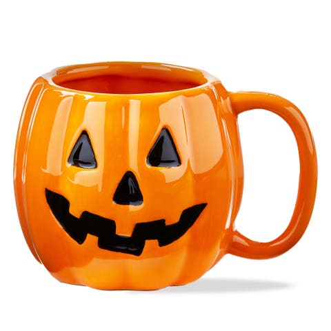 Jack-O-Lantern Mug Dishwasher Safe Perfect for Halloween