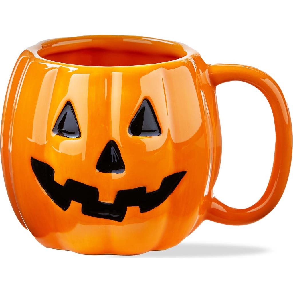 Tag Jack-o-lantern Mug Dishwasher Safe Perfect For Halloween In Orange