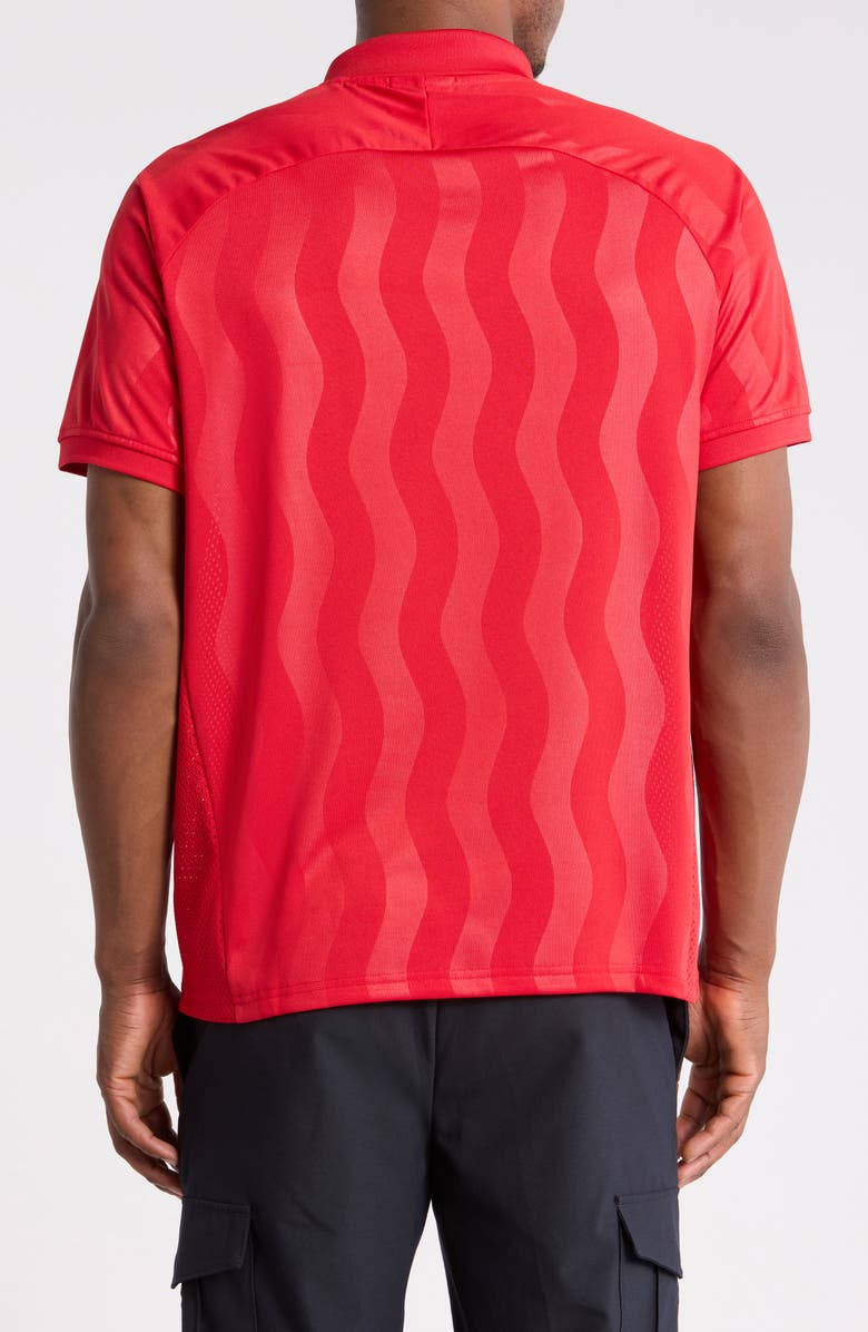 Les Deux Turkey Football Jersey, Alternate, color, Racing Red