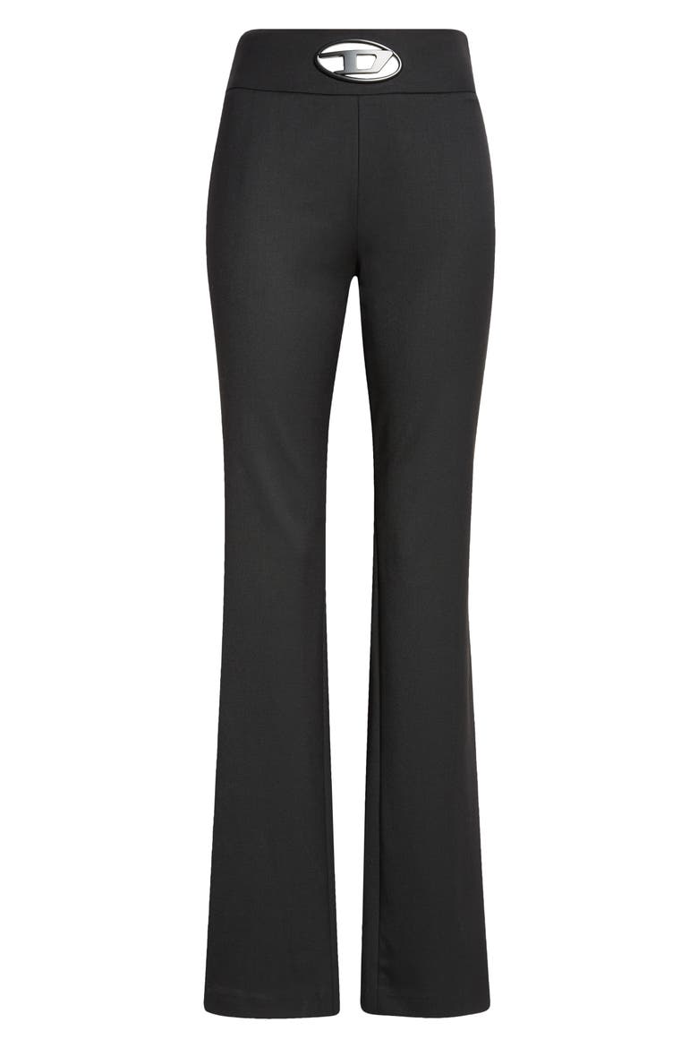 P-Ersy High Waist Straight Leg Pants, Alternate, color, VERY/ BLACK