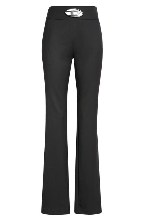 Shop Diesel ® P-ersy High Waist Straight Leg Pants In Very/black
