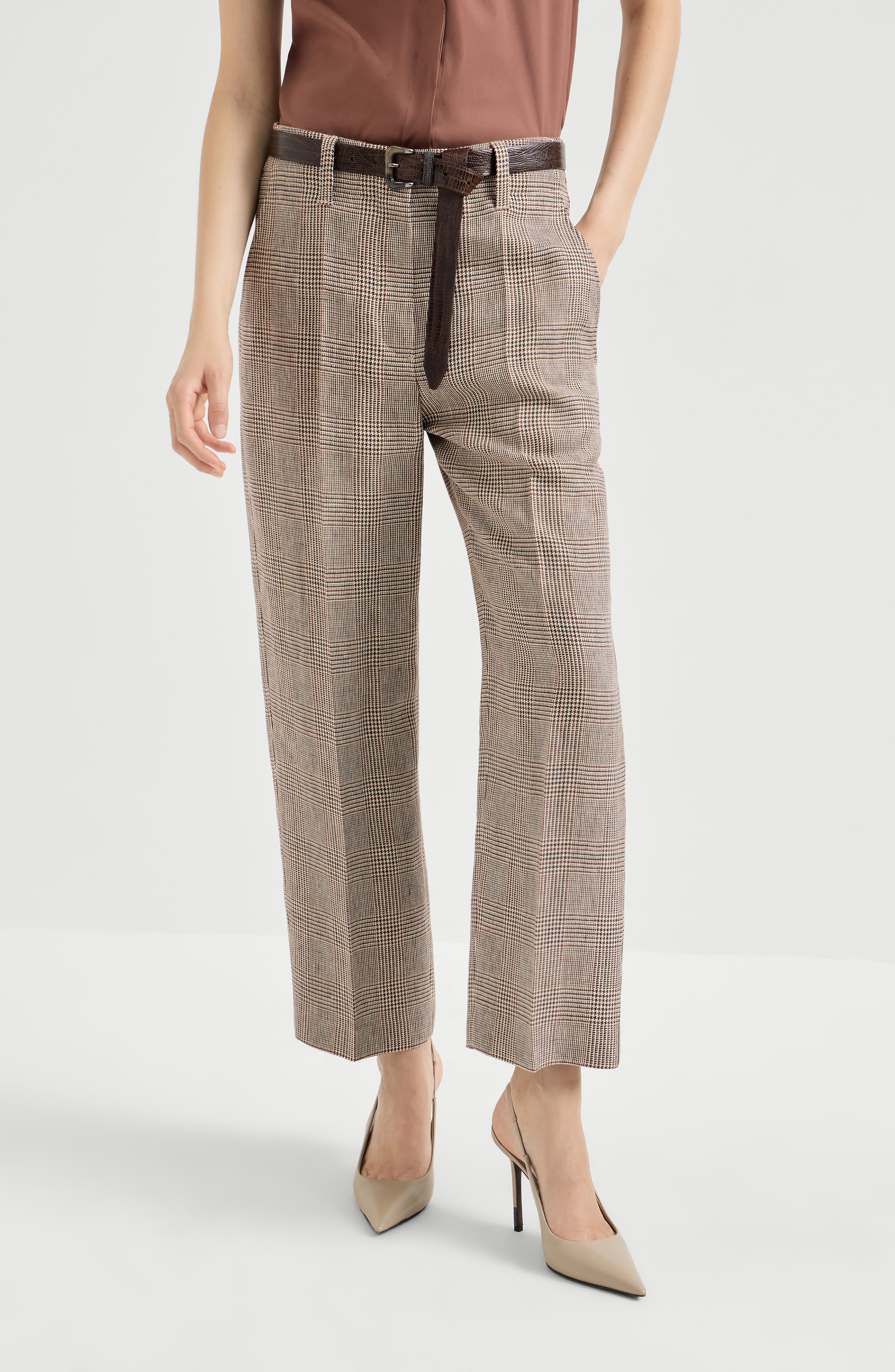 Square cigarette trousers