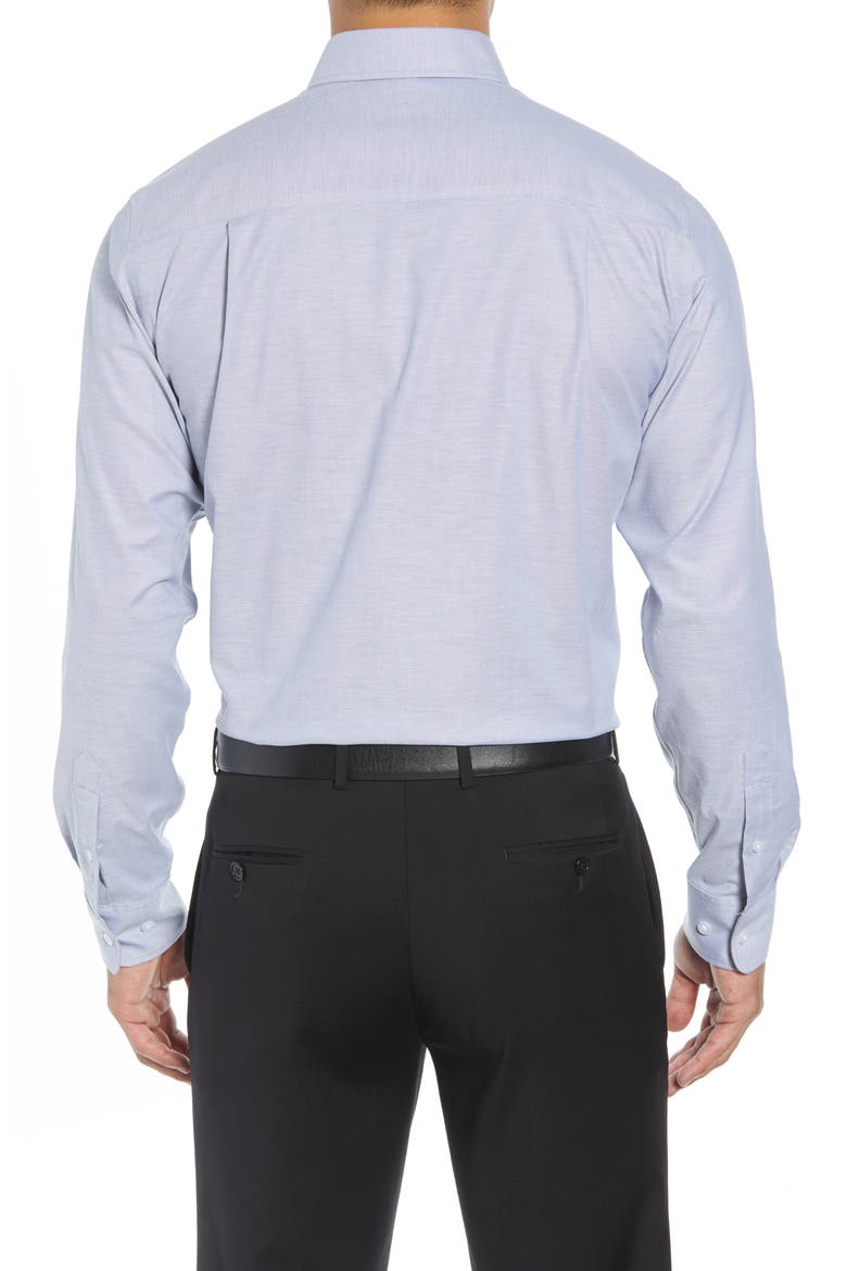 Cotton Blend Oxford Shirt, Alternate, color, LIGHT BLUE