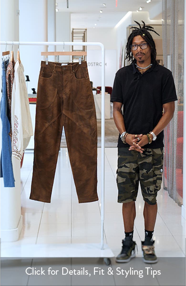 Kelvina Faux Leather Pants, sales video thumbnail