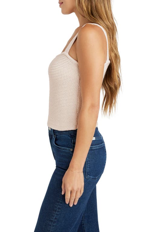Splendid Claudia Sweater Tank Top In Moonstone