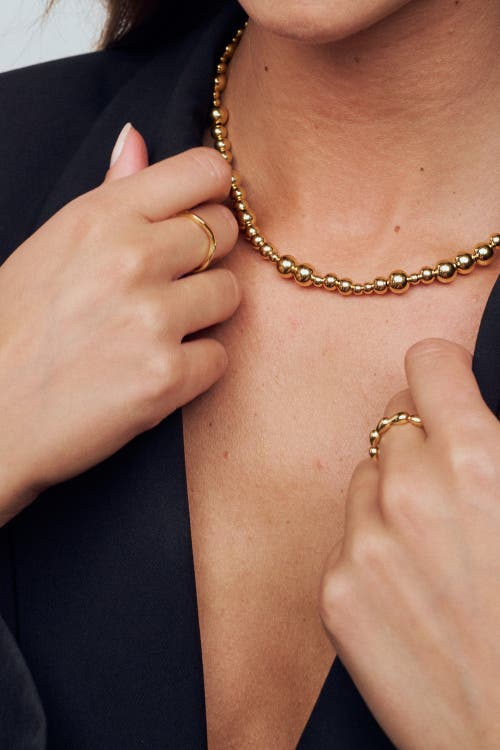 Sif Jakobs Jewellery Ring Goccia Piccolo Pianura In Gold